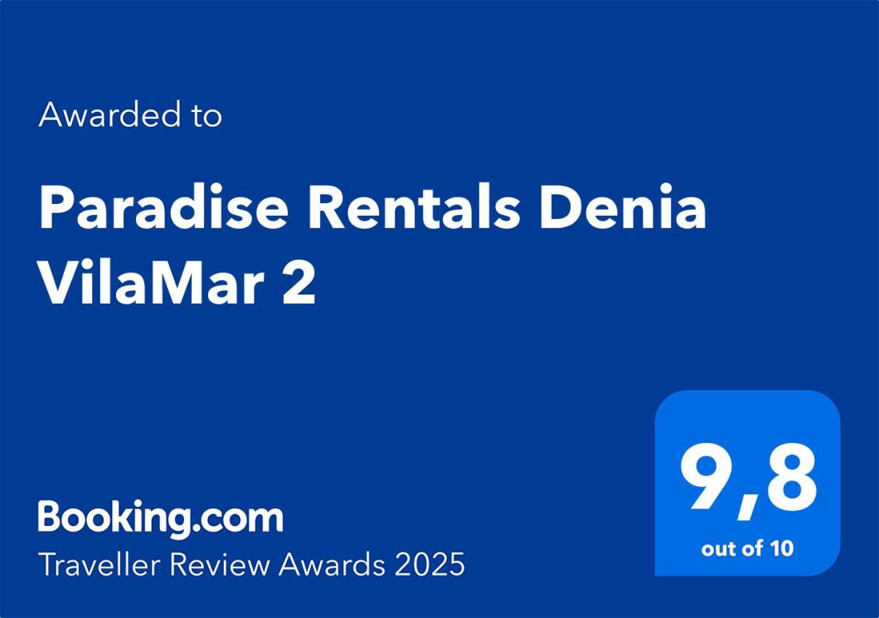 Paradise Rentals Denia Vilamar 2 מראה חיצוני תמונה